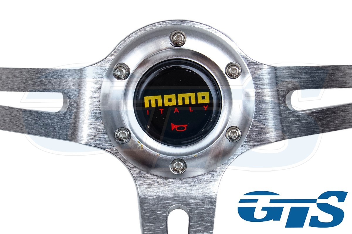 Руль MOMO карбон, синий