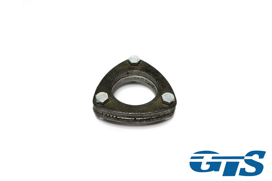 Комплект треугольных фланцев Ø51 мм., с прокладкой и метизами (8мм)