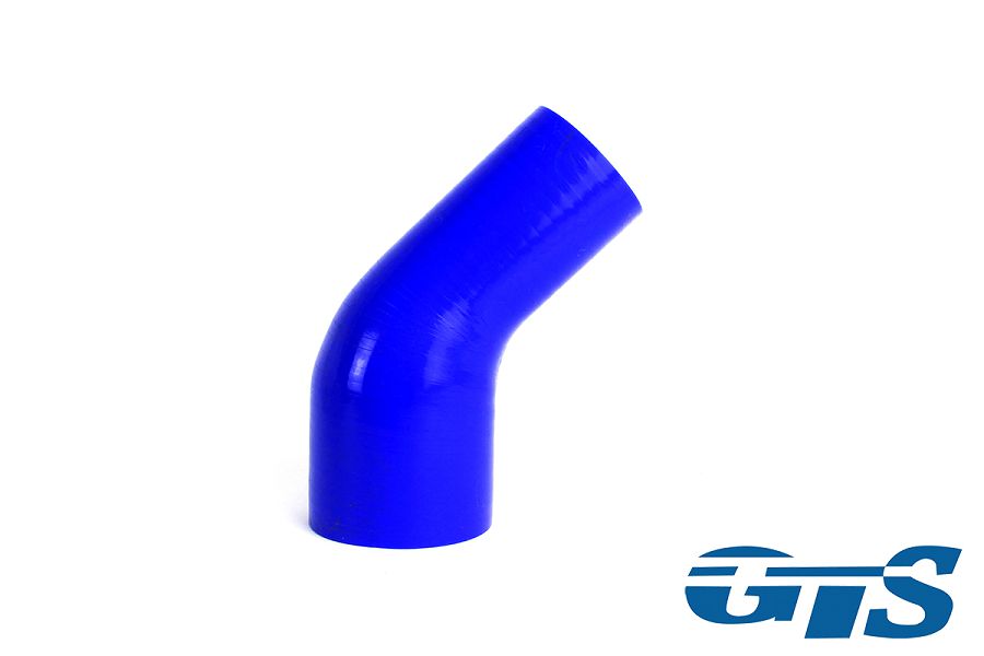 Патрубок силиконовый переходной 57-76мм 45 градусов