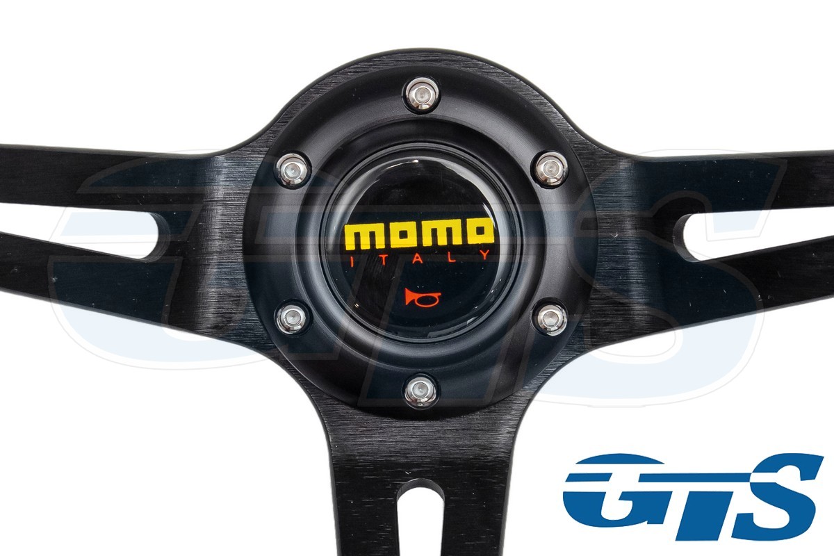 Руль MOMO карбон, красный