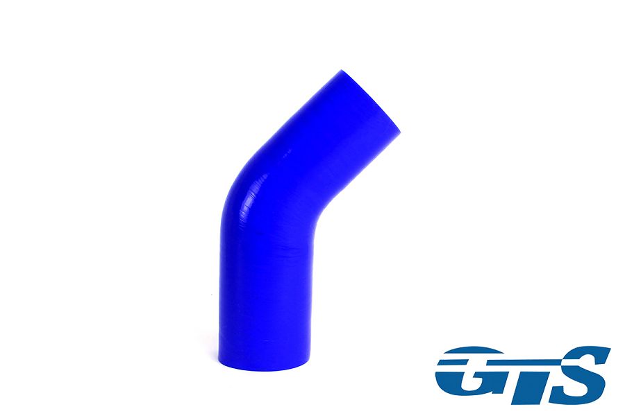 Патрубок силиконовый переходной 51-57мм 45 градусов