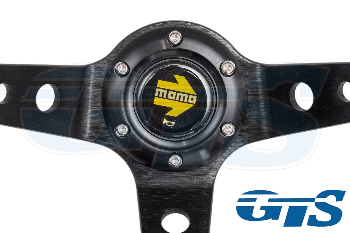 Руль MOMO кожа, черный