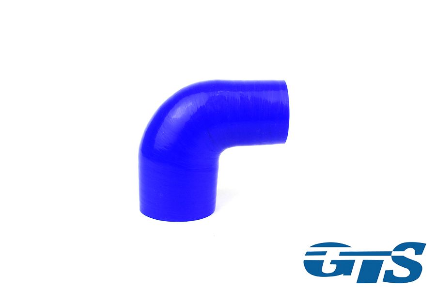 Патрубок силиконовый переходной 57-76мм 90 градусов