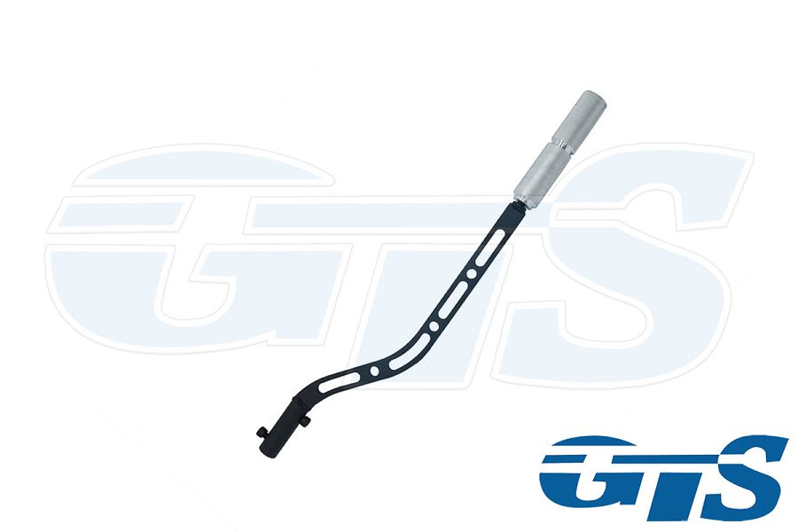 Рычаг КПП удлиненный GTS Silver Power для а/м ВАЗ 2101-07, Нива (с овальными отверстиями)