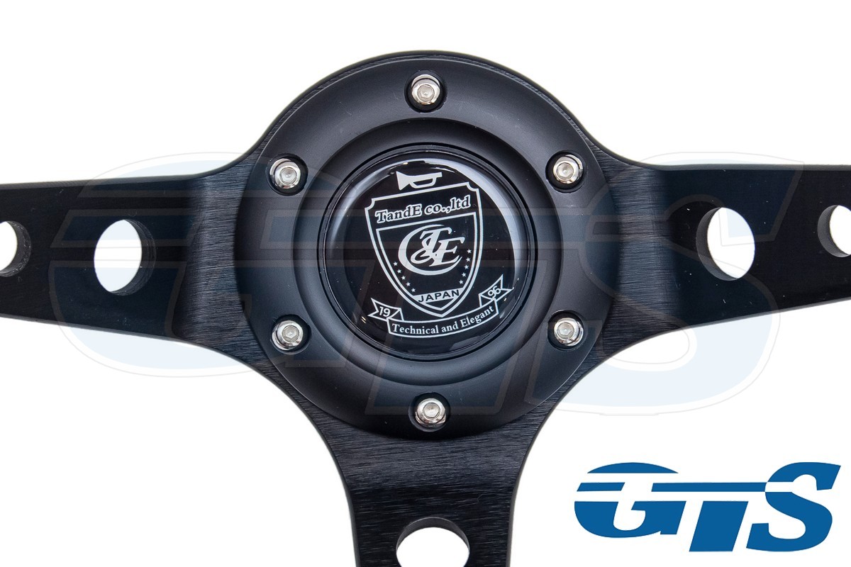 Руль VERTEX Tiffany кожа, синий, вынос 