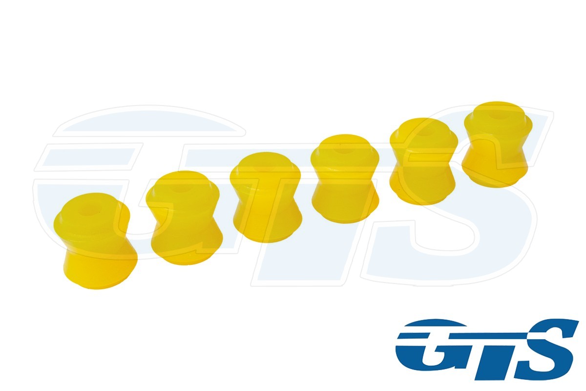 Комплект полиуретановых сайлентблоков реактивной тяги для а/м ВАЗ 2101-07, 2121, 2123 (2101-2919108)