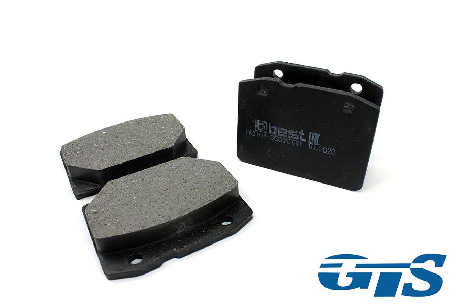 Колодки тормозные передние БЕСТ для а/м ВАЗ 2101-07 (ВЕ-101) оригинал