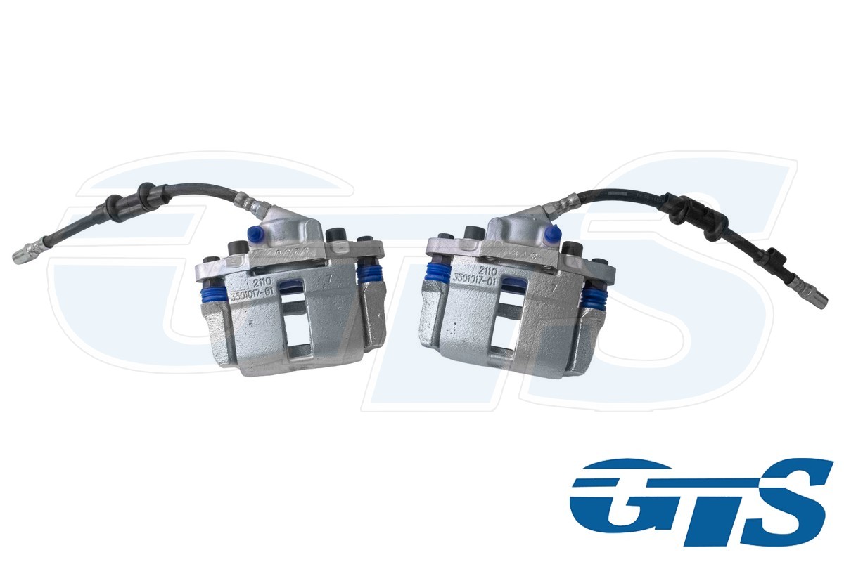 Суппорт переднего тормоза GTS для а/м 2112 (21100-3501017-01)