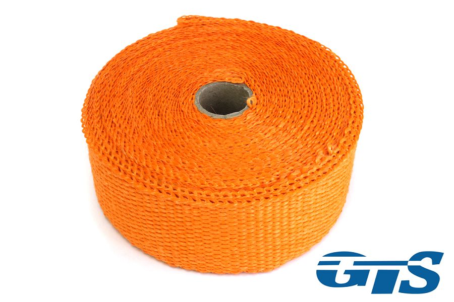 Термолента оранжевая 2 мм х 50 мм 10м cтекловолокно