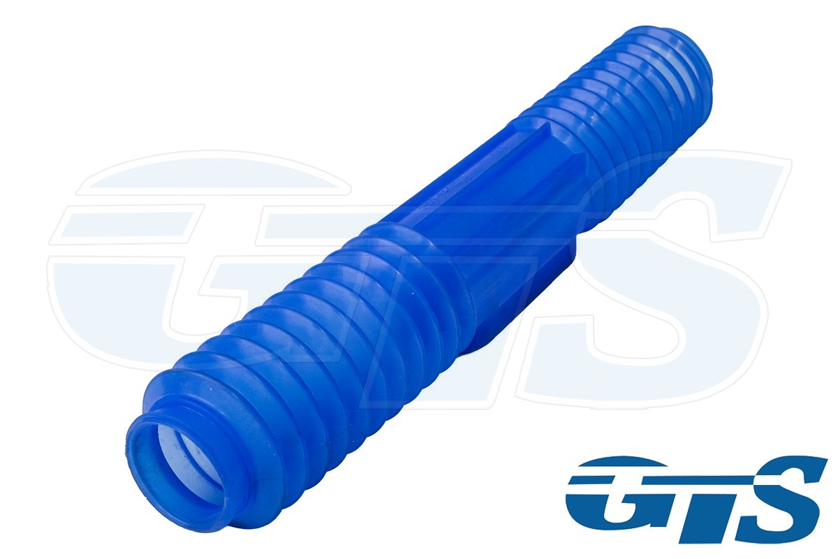 Пыльник рулевой рейки (гофра синяя) для а/м ВАЗ 2108-2115 силикон (2108-3401224)