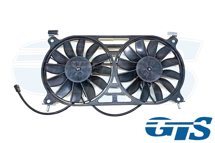 Электровентилятор охлаждения для а/м Нива 21213-14, 2131, двойной в сборе, (21214-1300024-41)