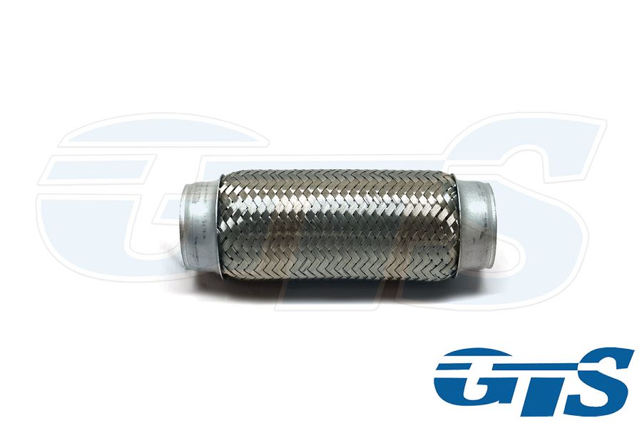 Гофра глушителя, 50х200 мм, трехслойная, усиленная