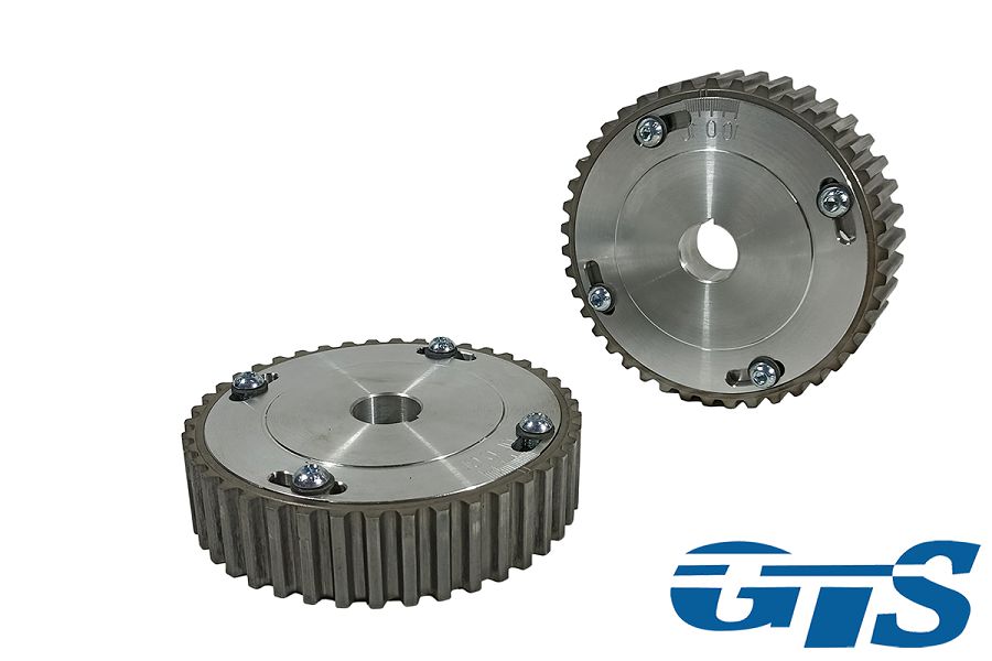 Шестерни ГРМ разрезные для а/м 2110-12 (124) 16V, (СПОРТ) алюм. ступица, маркер. диск