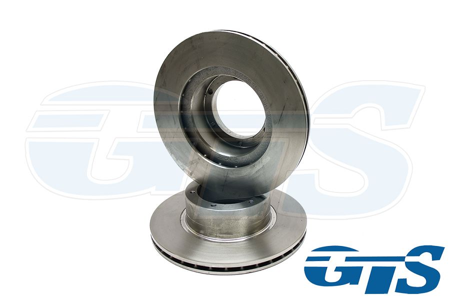 Диски переднего тормоза ALNAS для а/м Газель, вентилируемые, (3302-3501070-00)