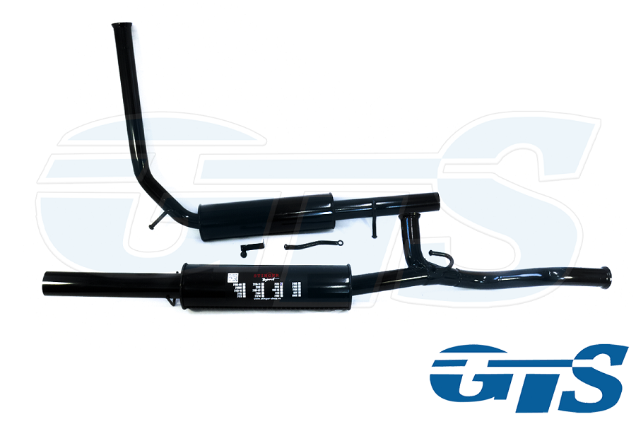 Глушитель основной SS раздвоенный для а/м ВАЗ 2170 Приора