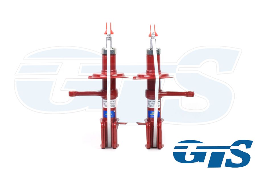 Комплект стоек передней подвески "DEMFI Premium" для а/м ВАЗ 2110-12, газ/масло, -30 мм