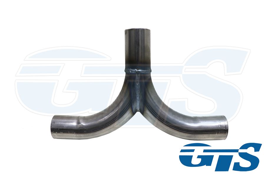 T-пайп, GTS рогатка сервисная, вход ⌀51 - два выхода ⌀51