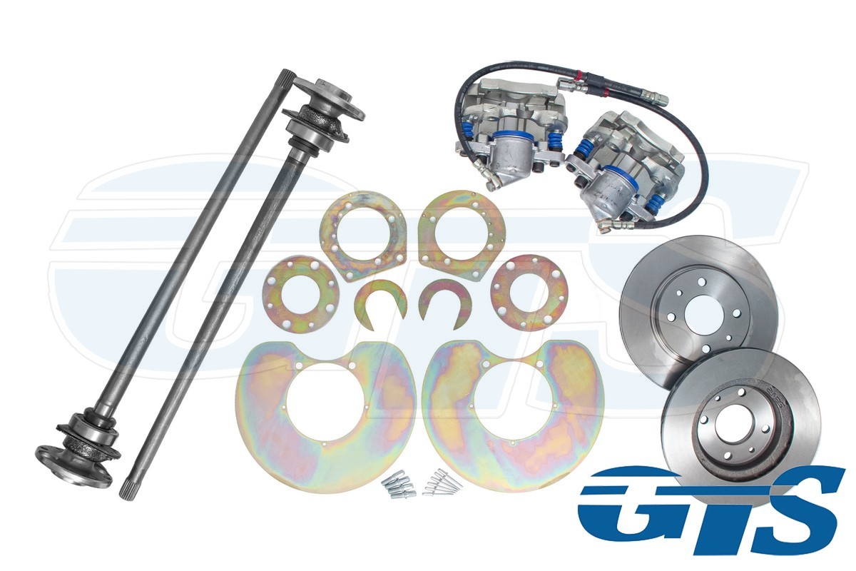 Комплект задних дисковых тормозов 2110 "GTS" для а/м ВАЗ 2101-07 (под гидравлический ручник)