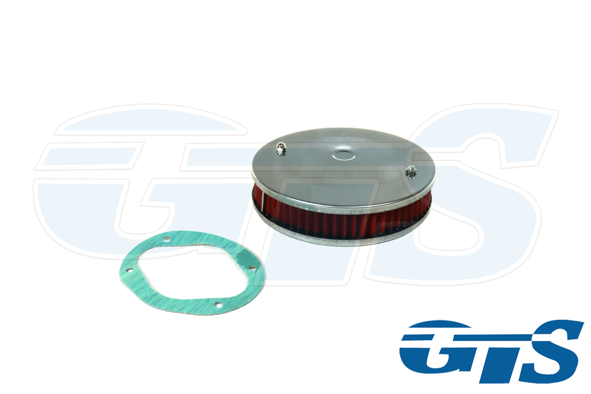 Фильтр нулевого сопротивления карбюраторный ВАЗ, круглый (красный)