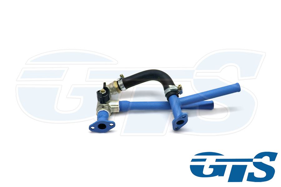 Кран отопителя печки с байпасом "GTS" для а/м ВАЗ Нива 2121-21214 (без кондиционера) Вариант 1