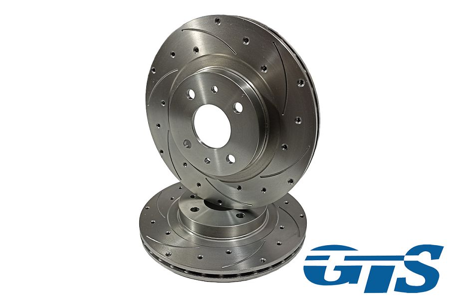 Диски переднего тормоза ALNAS для а/м ВАЗ 2112,Евро Спорт, перфорация и насечки,(2112-3501070-02/05)