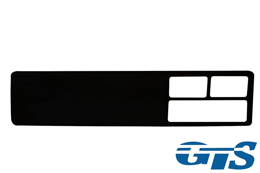 Тонированное оргстекло панели приборов для а/м 2107, под сток