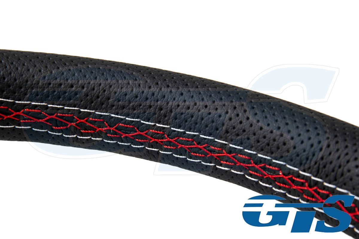 Руль NARDI кожа, бронза (нить красная)