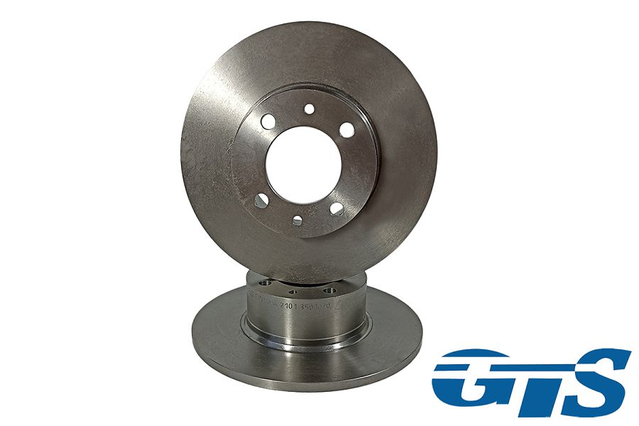 Диски переднего тормоза ALNAS для а/м ВАЗ 2101-07, (2101-3501070)