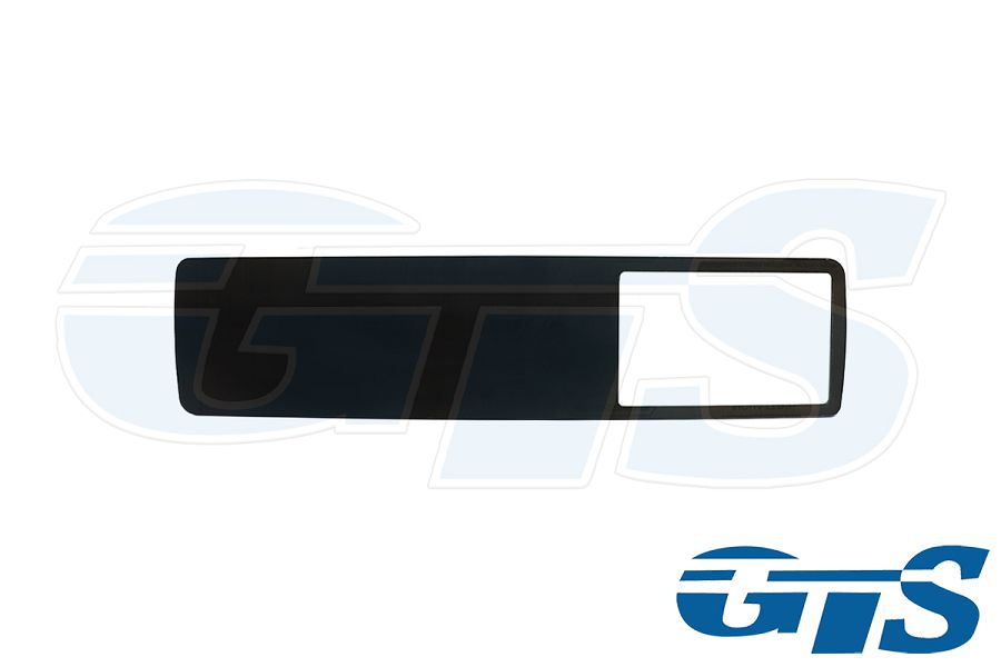 Тонированное оргстекло панели приборов для а/м 2107, под 2DIN магнитолу