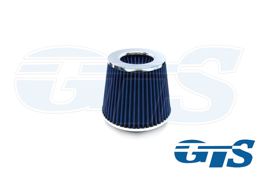 Фильтр нулевого сопротивления, Синий / Хром (1102BLUE)